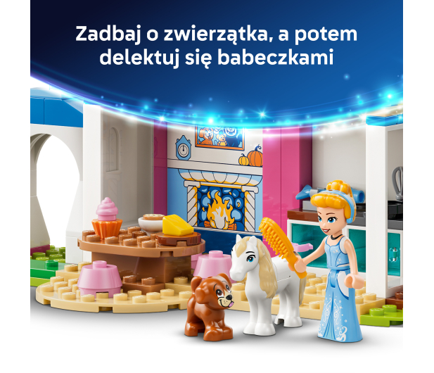 LEGO DISNEY 43283 Zamek Kopciuszka i jej zwierzęcych przyjaciół - 1529797 - zdjęcie 8